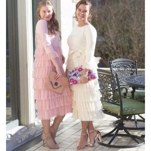 XL DREAM dress by Dainty Jewells In Blush